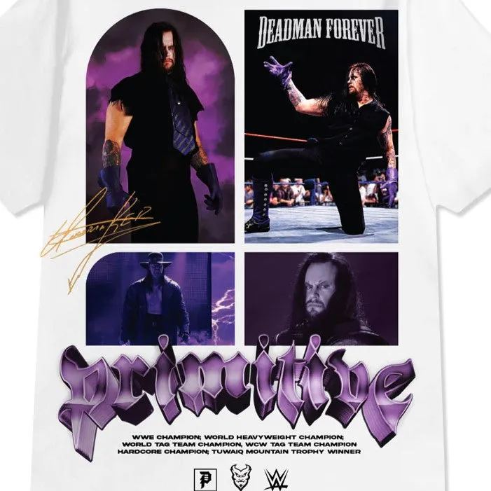 PRIMITIVE x WWE Deadman Forever Graphic Tee - White