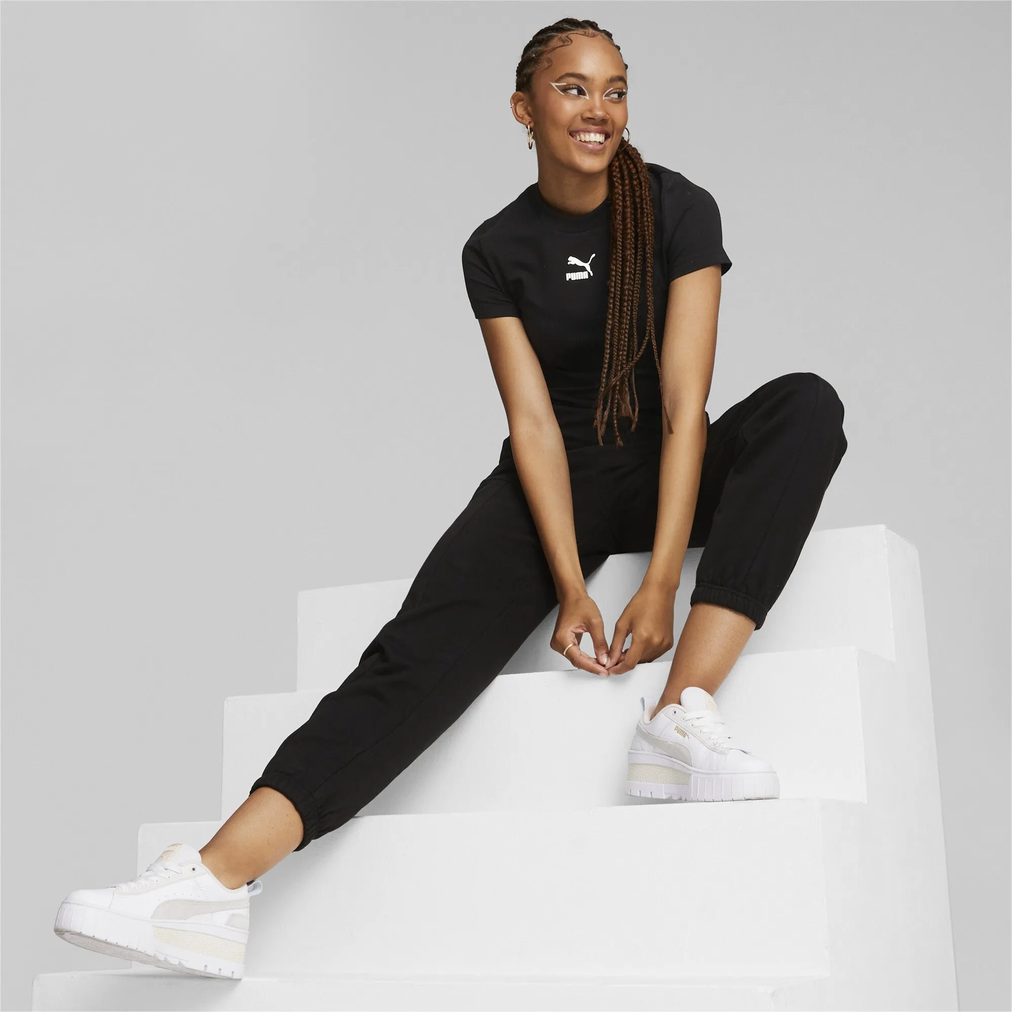 PUMA Women's Classics Slim Tee