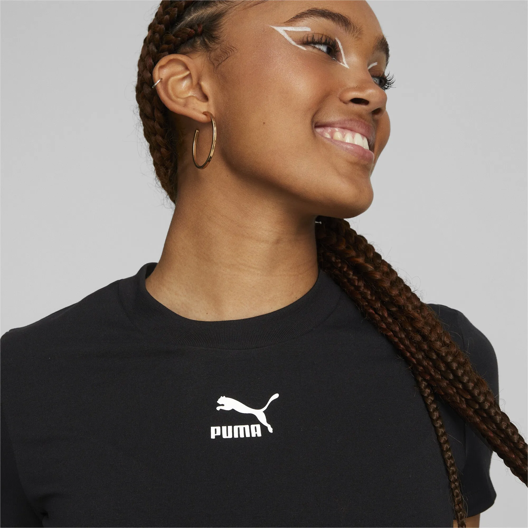 PUMA Women's Classics Slim Tee