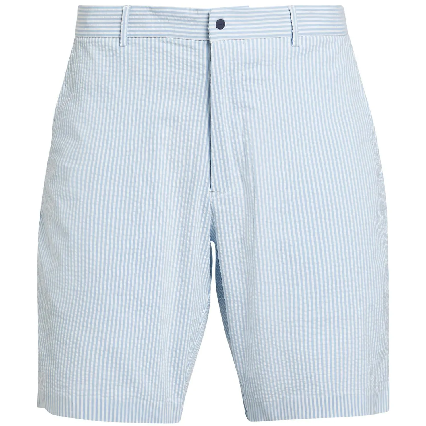 RLX Classic Fit Cotton Knit Vista Stripe Shorts Blue/White - SS24