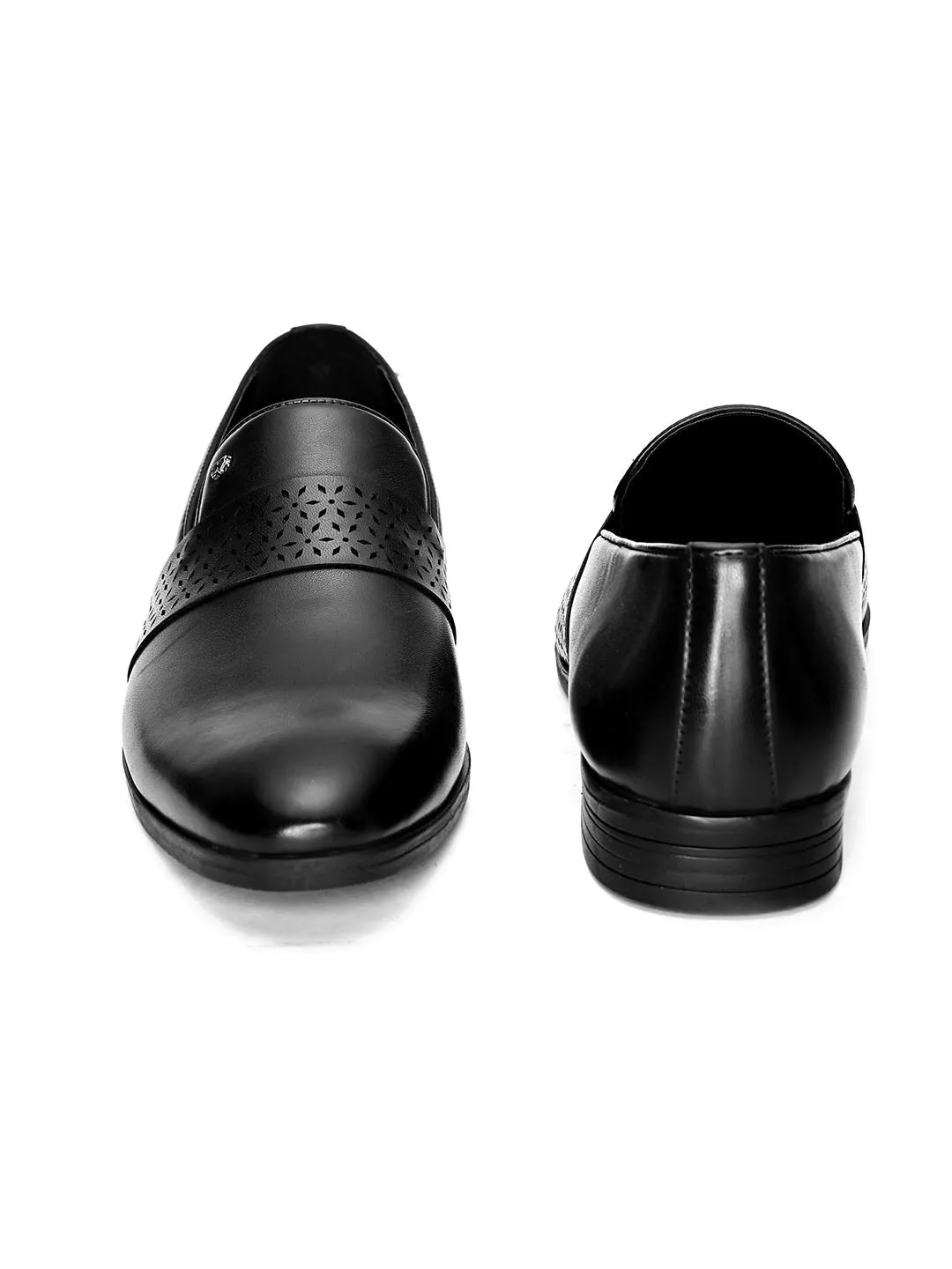 Streak Black Slip-Ons