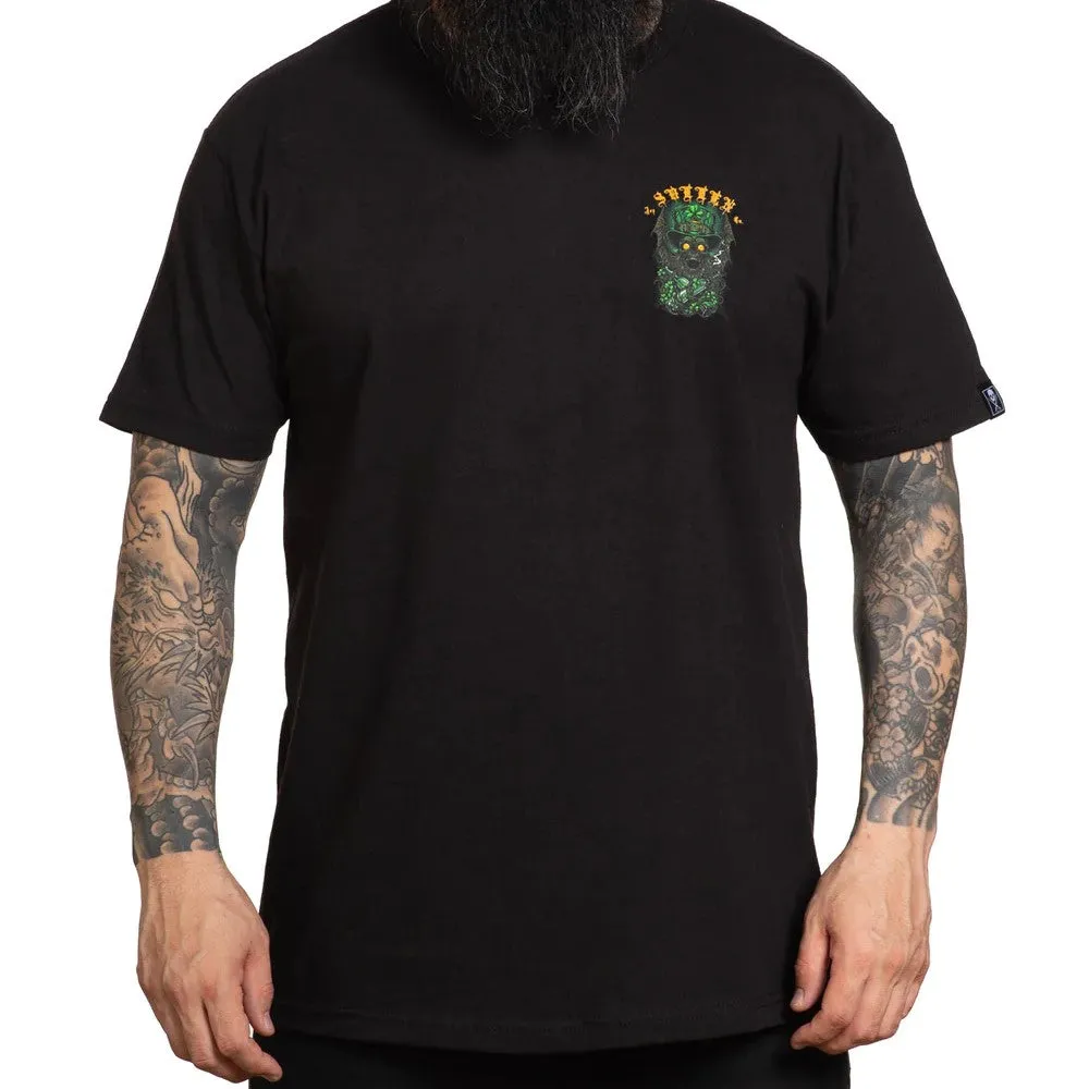 SULLEN Saint Batty Standard Graphic T-shirt - Black