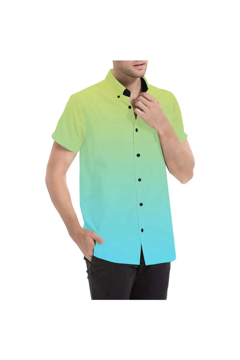 Summer Fun Men's All Over Print Short Sleeve Shirt (Model T53)