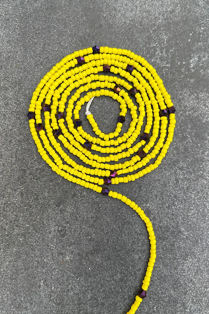 Sunshine Vibes Tie Waist Beads