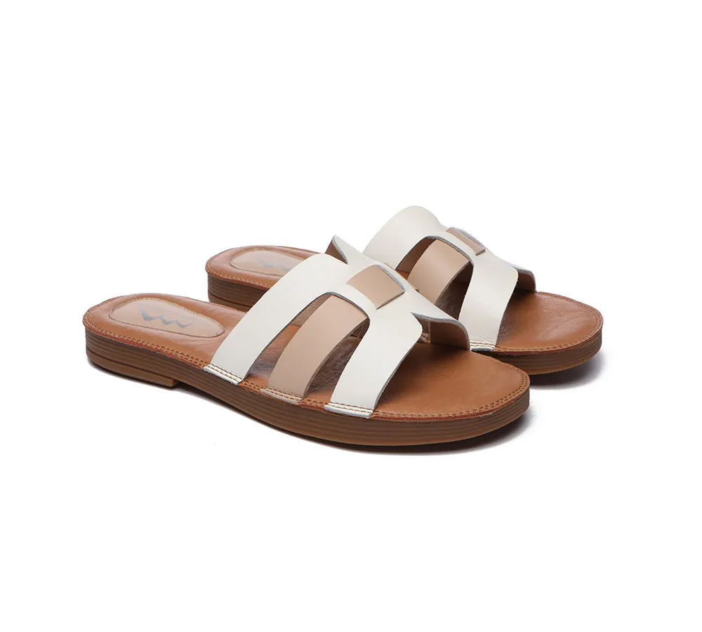 TARRAMARRA Ultra Soft Open Toe Woven Flat Sandals Women Sandals