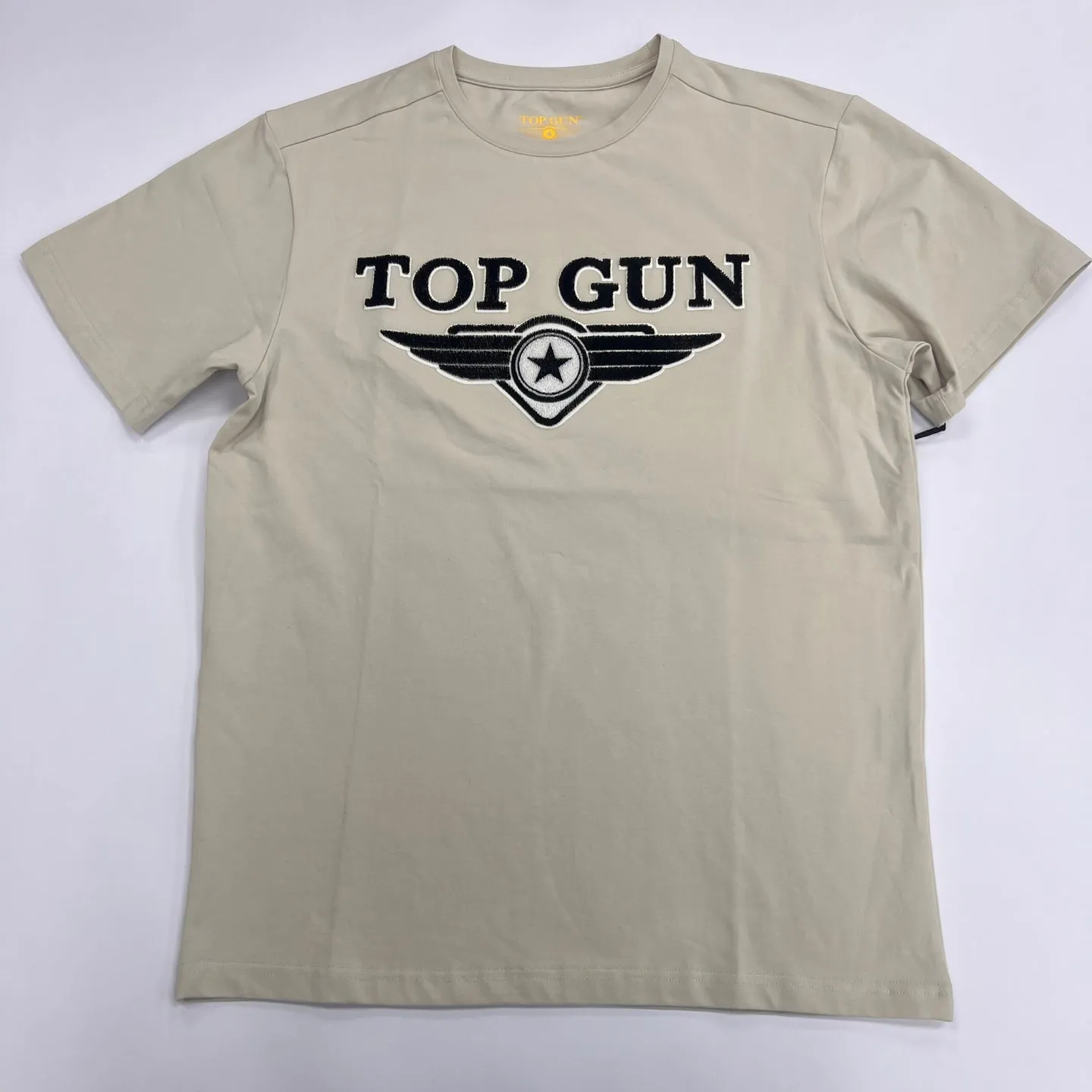 Top Gun Chenille Graphic Patch Print T-Shirt