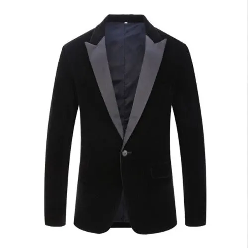 Tuxedo Slim Fit Blazer Suit Jacket